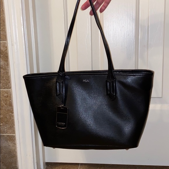 Lauren Ralph Lauren Handbags - Black Ralph Lauren Tote